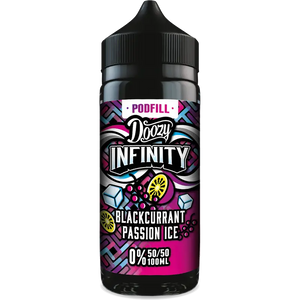 Doozy Vape Infinity Podfill 50/50 100ml Shortfill Blackcurrant Passion Ice