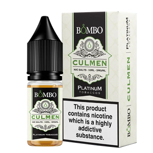 Bombo Platinum Tobaccos Culmen 10ml Nic Salt