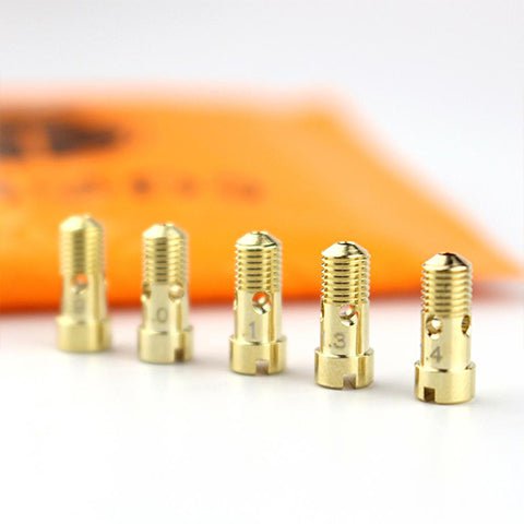 BP MODS Pioneer RTA Air Pin Set 5pcs On White Background