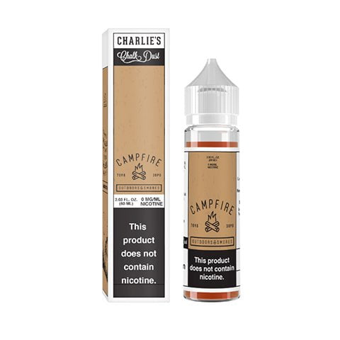 Charlie's Chalk Dust Shortfill E-Liquids On White Background