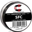 Coilology Handcrafted Coils | Staggered Fused Clapton 2-26 36 Ni80 0.31Ω 3.0mm ID