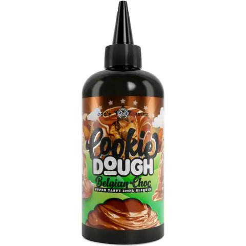 Cookie Dough by Joe's Juice E-Liquids 200ml Shortfills Belgian Choc On White Background