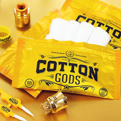 Cotton Gods - Premium Wicking Cotton On White Background