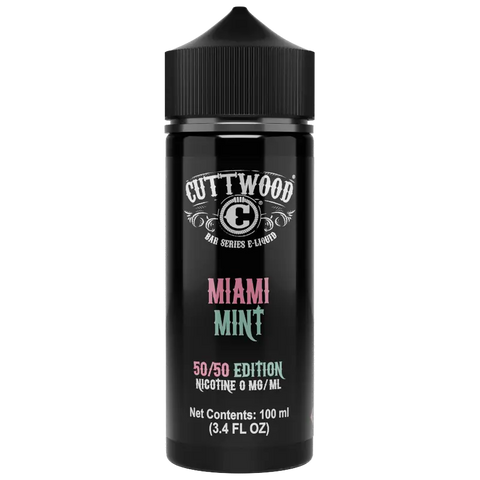 Cuttwood Bar Series Miami Mint 50/50 100ml Shortfill