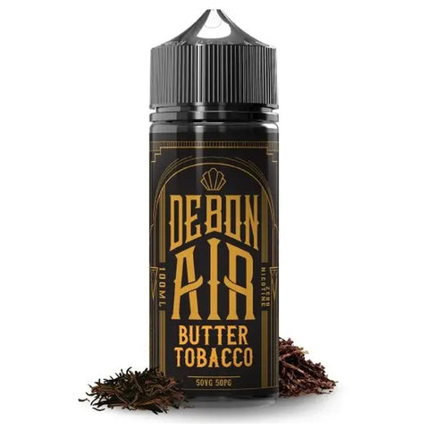 Debonair Tobacco 50/50 100ml Shortfill Butter Tobacco