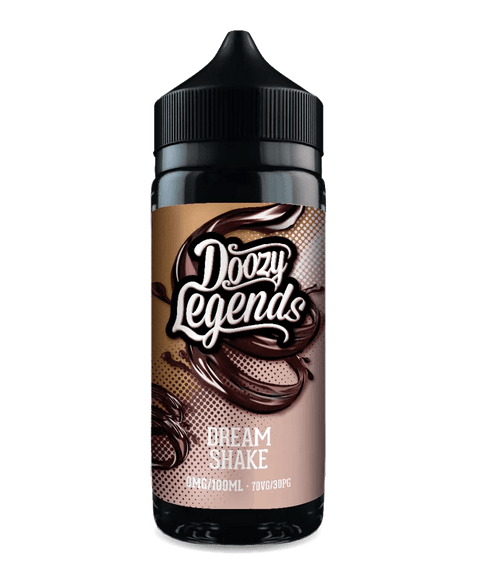 Doozy Legends 100ml Shortfill E-Liquid Dream Shake On White Background