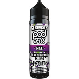 Doozy Seriously Pod Fill Max Longfill Blackcurrant Citrus