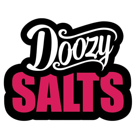 Doozy Salts E-Liquid Range On White Background