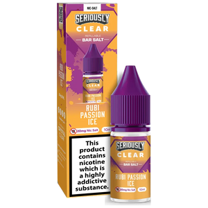 Doozy Seriously Clear Rubi Passion Ice 10ml Nic Salt