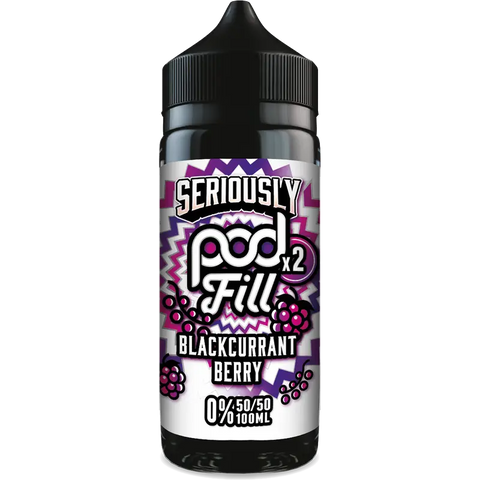 Doozy Seriously Pod Fill Blackcurrant Berry 100ml Shortfill Default Title