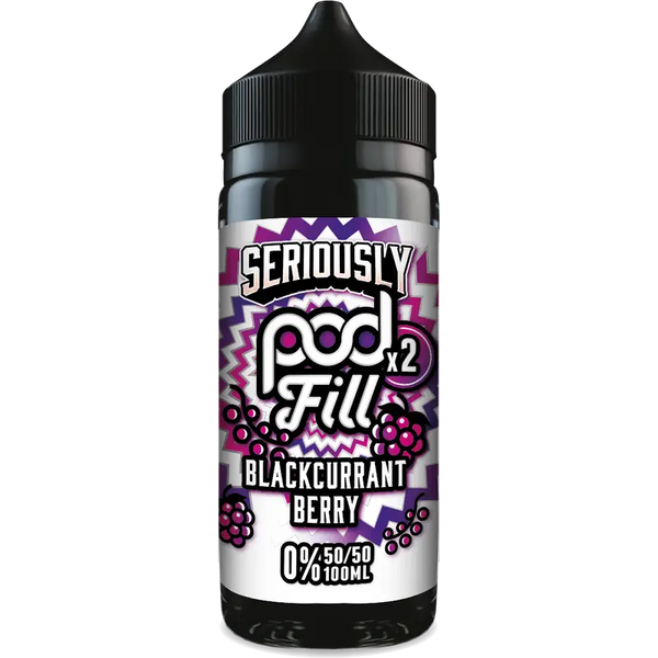 Doozy Seriously Pod Fill Blackcurrant Berry 100ml Shortfill Default Title
