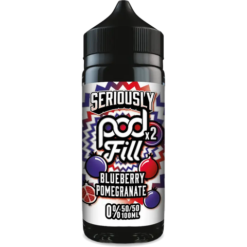 Doozy Seriously Pod Fill Blueberry Pomegranate 100ml Shortfill Default Title