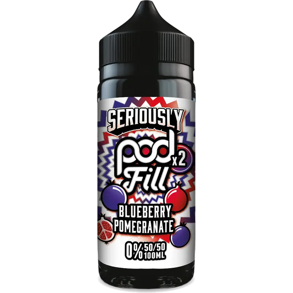 Doozy Seriously Pod Fill Blueberry Pomegranate 100ml Shortfill Default Title