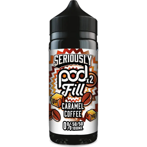Doozy Seriously Pod Fill Caramel Coffee 100ml Shortfill Default Title