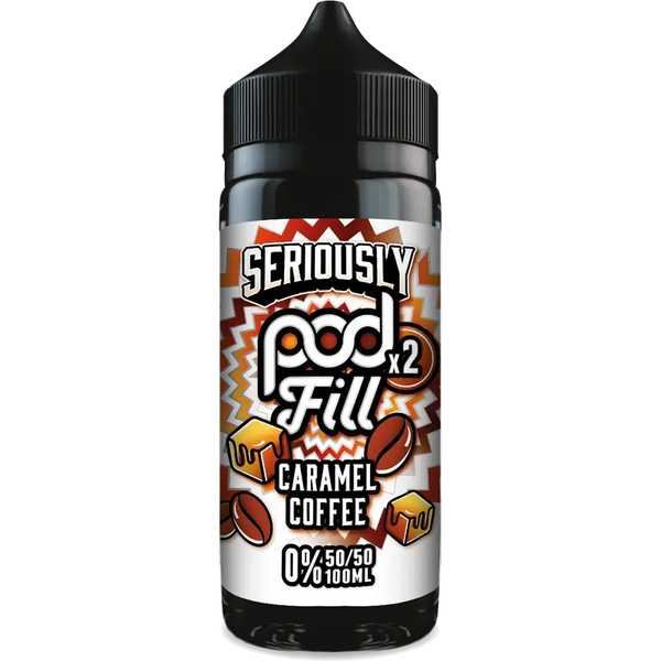 Doozy Seriously Pod Fill Caramel Coffee 100ml Shortfill Default Title