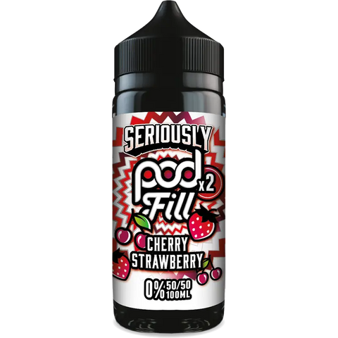 Doozy Seriously Podfill 100ml Shortfill Cherry Strawberry