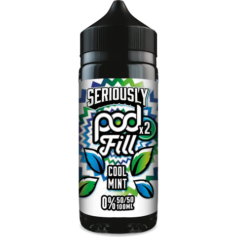 Doozy Seriously Pod Fill Cool Mint 100ml Shortfill Default Title