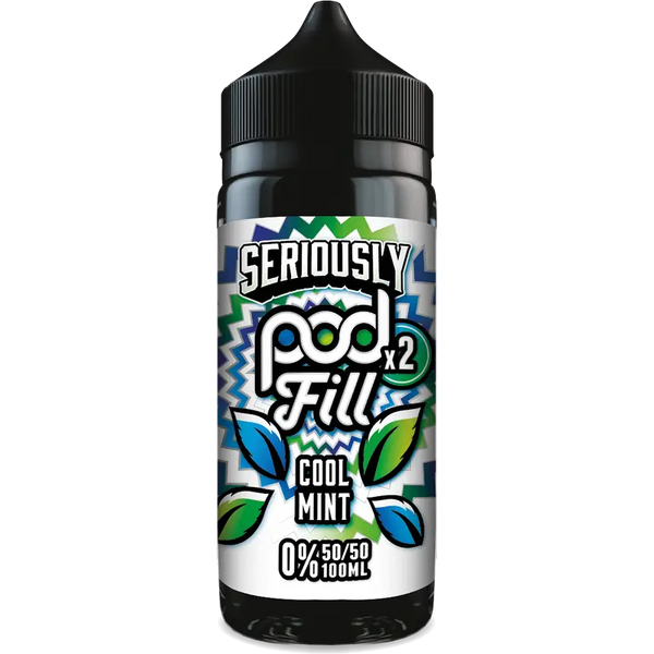 Doozy Seriously Pod Fill Cool Mint 100ml Shortfill Default Title
