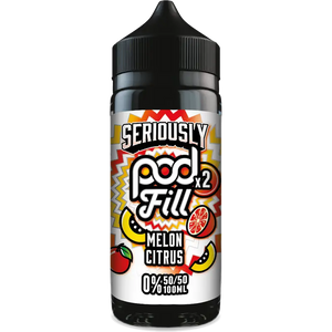 Doozy Seriously Pod Fill Melon Citrus 100ml Shortfill Default Title