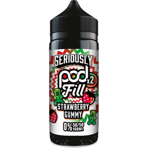 Doozy Seriously Pod Fill Strawberry Gummy 100ml Shortfill Default Title