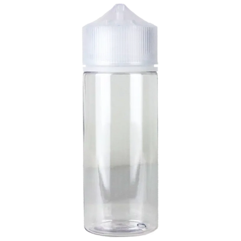 Easy Fill Transparent Cap Empty Bottle 120ml