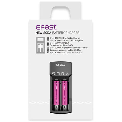 Efest New Soda Dual Slot Battery Charger