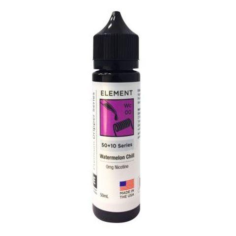 Element E-Liquid Premium 50ml Dripper Series Shortfills Watermelon Chill On White Background