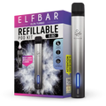 Elf Bar Elfa Turbo Vape Pod Kit Aurora Black