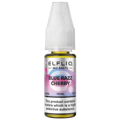 Elf Bar Elfliq Nic Salts 10ml Blue Razz Cherry