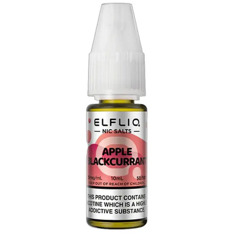 Elf Bar Elfliq Nic Salts 10ml Apple Blackcurrant