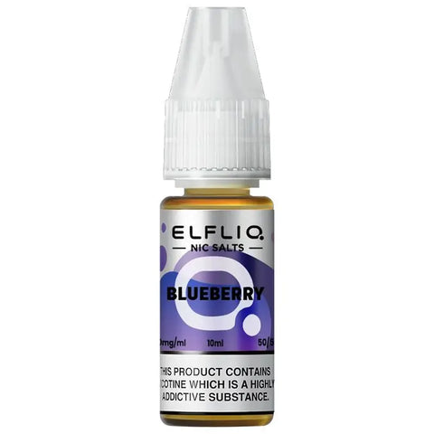 Elf Bar Elfliq Nic Salts 10ml Blueberry
