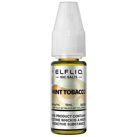 Elf Bar Elfliq Nic Salts 10ml Mint Tobacco