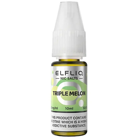 Elf Bar Elfliq Nic Salts 10ml Triple Melon