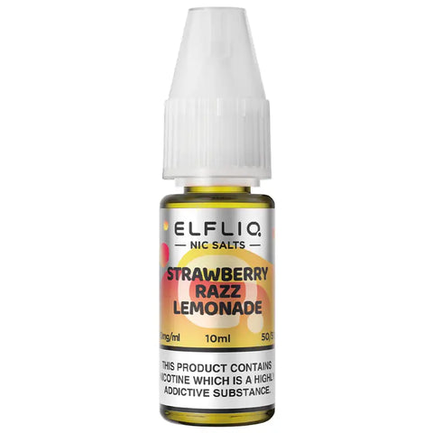 Elf Bar Elfliq Nic Salts 10ml Strawberry Razz Lemonade