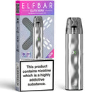 Elf Bar Elfx Mini Vape Pod Kit Silver