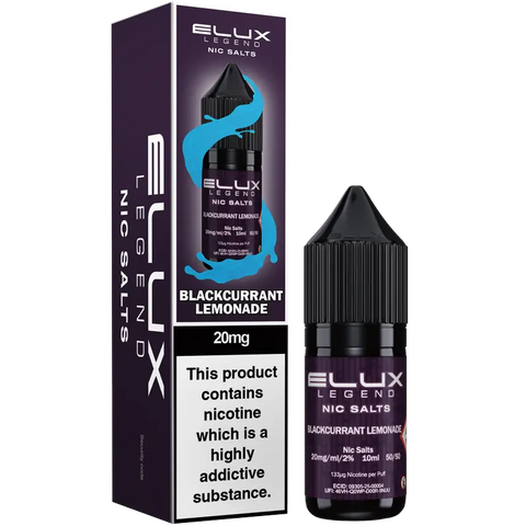 ELUX Legend 10ml Nic Salts Blackcurrant Lemonade