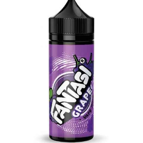 Fantasi E-Liquids 100ml Shortfill Grape On White Background