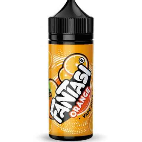 Fantasi E-Liquids 100ml Shortfill Orange On White Background