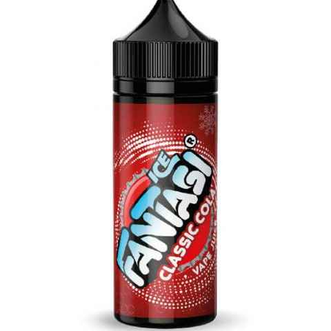 Fantasi E-Liquids Ice 100ml Shortfill Cola Ice On White Background