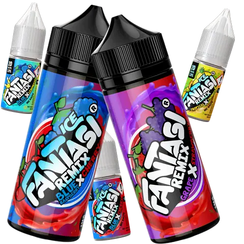 Fantasi Remix Vape Juice Nic Salts & 100ml Shortfills