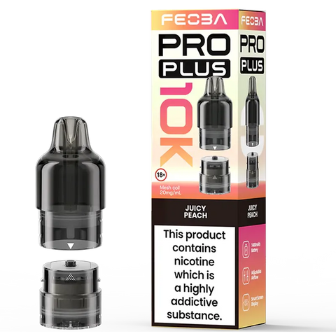 Feoba Pro Plus 10K Prefilled Pod Juicy Peach