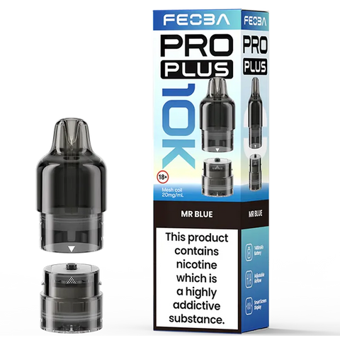 Feoba Pro Plus 10K Prefilled Pod Mr Blue