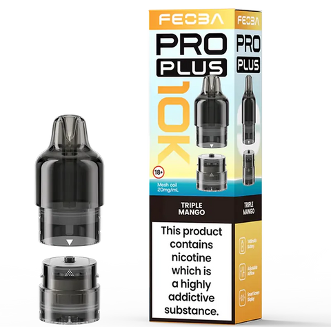 Feoba Pro Plus 10K Prefilled Pod Triple Mango