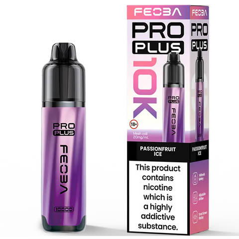 Feoba Pro Plus 10K Prefilled Vape Kit Passionfruit Ice
