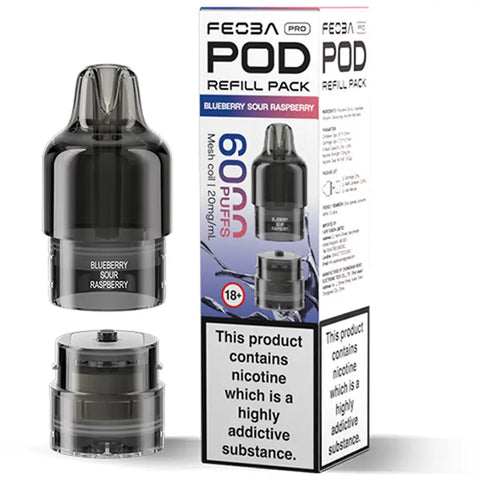 Feobo Pro Replacement Pods Blueberry Sour Raspberry