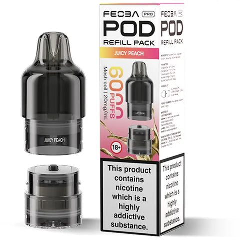 Feobo Pro Replacement Pods Juicy Peach