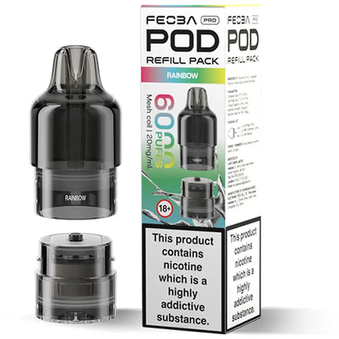 Feobo Pro Replacement Pods Rainbow