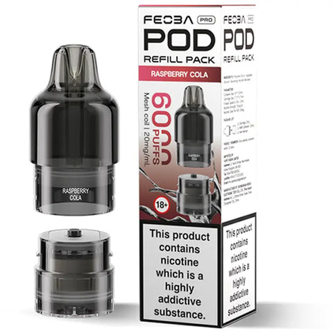 Feobo Pro Replacement Pods Raspberry Cola