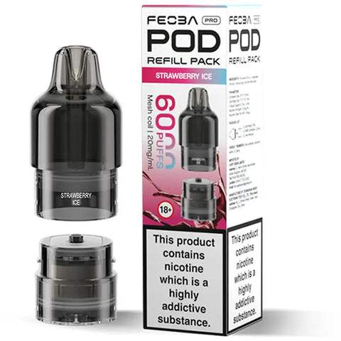 Feobo Pro Replacement Pods Strawberry Ice