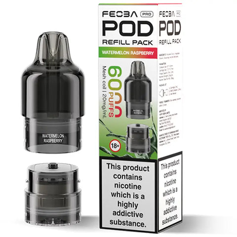 Feobo Pro Replacement Pods Watermelon Raspberry